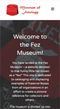 Mobile Screenshot of fezmuseum.com